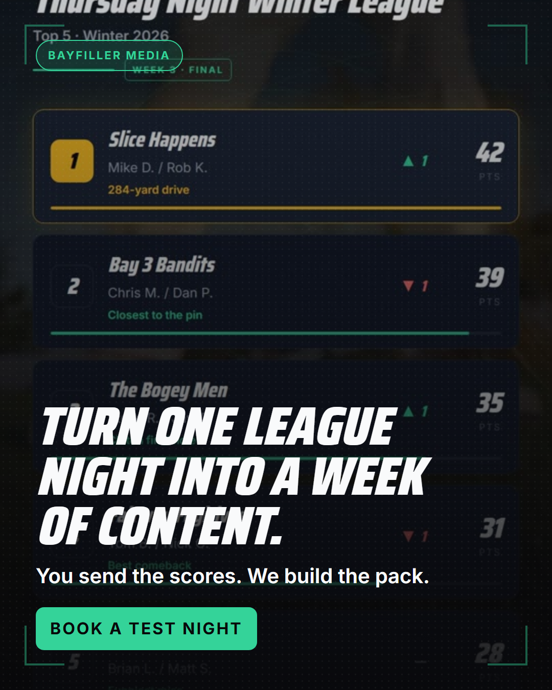 BayFiller promo post
