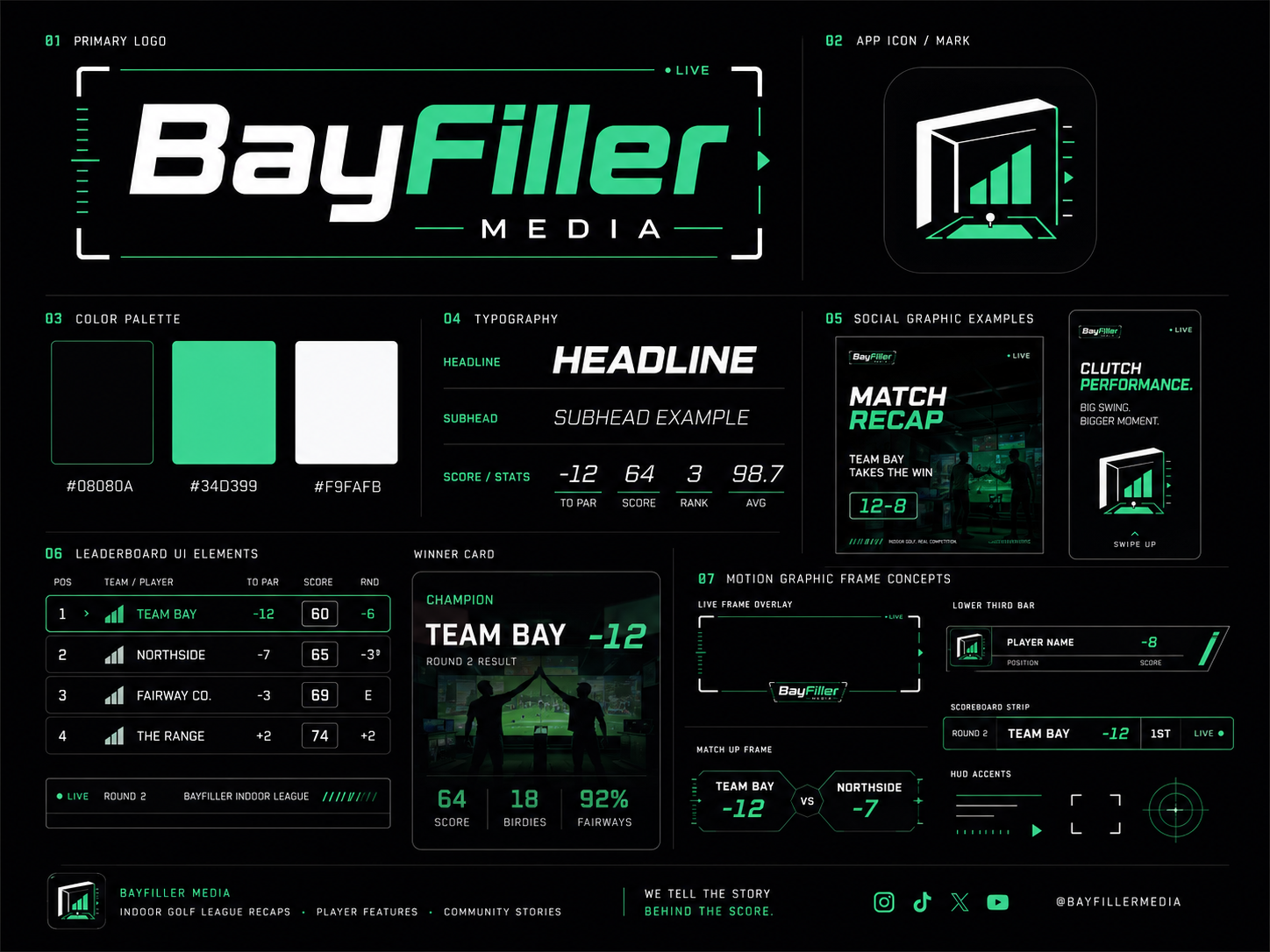 BayFiller Media brand sheet